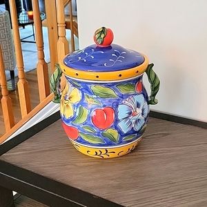 Vintage Porcalain Cookie Jar
